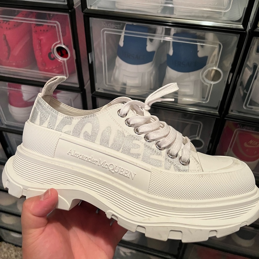 ALEXANDER MCQUEEN GRAFFITI SNEAKERS
